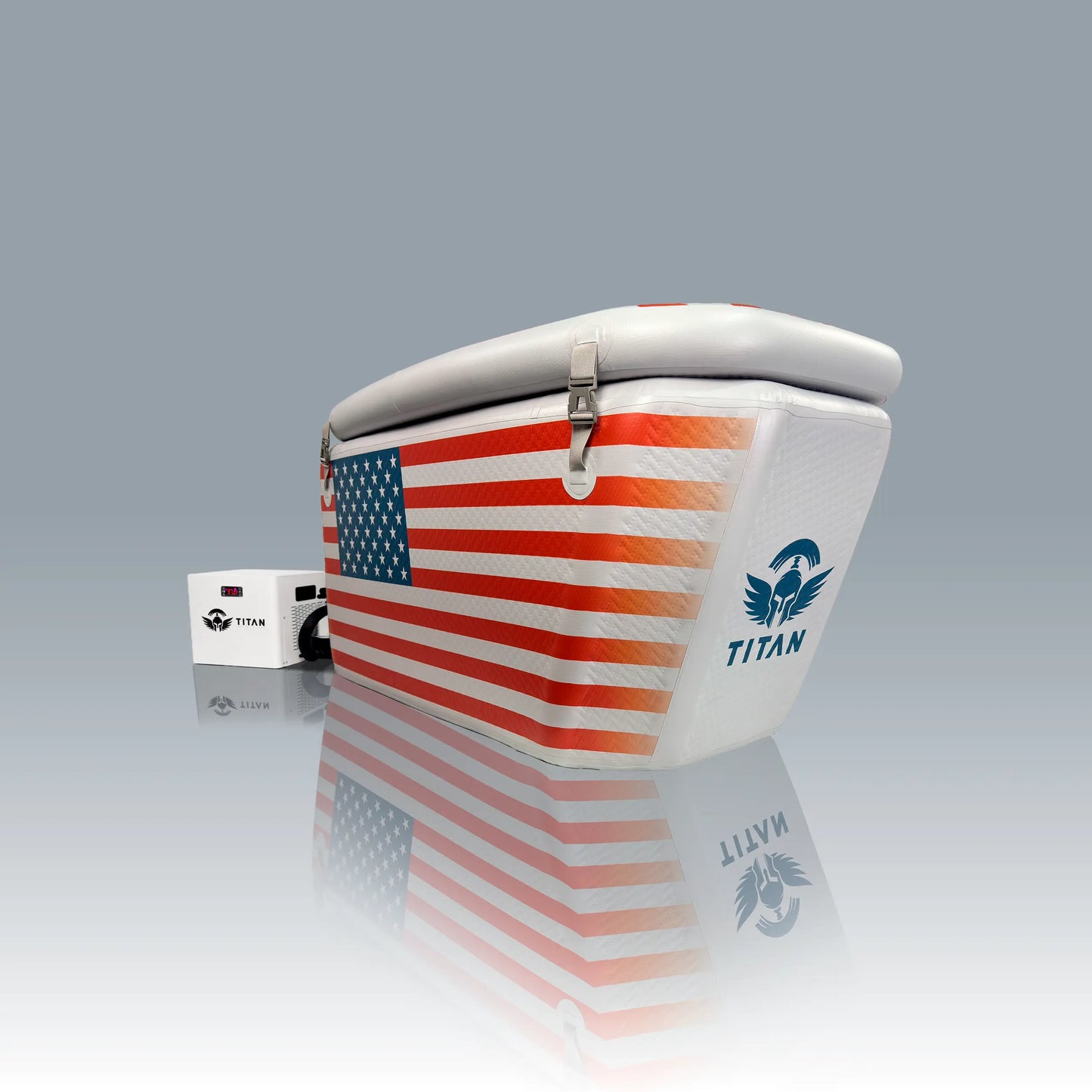 Triumph Ice Bath Pro US Flag Titan Wellness