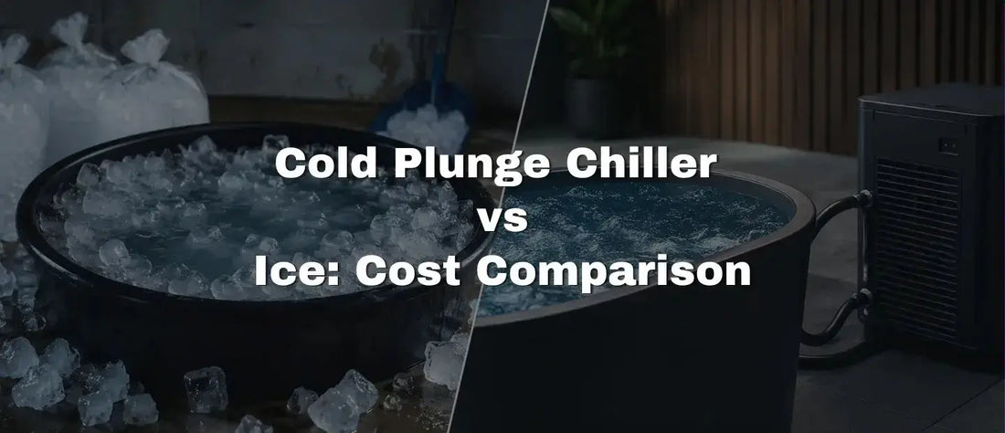 Cold plunge chiller vs traditional ice bath cost comparison for long-term savings