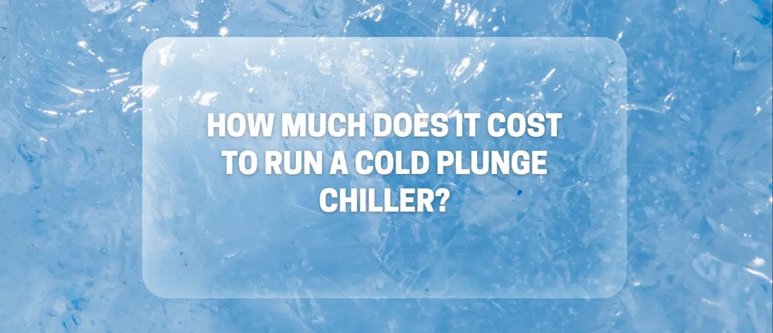 Cold plunge chiller running cost guide showing the average daily and monthly electricity cost for home cold plunge systems.