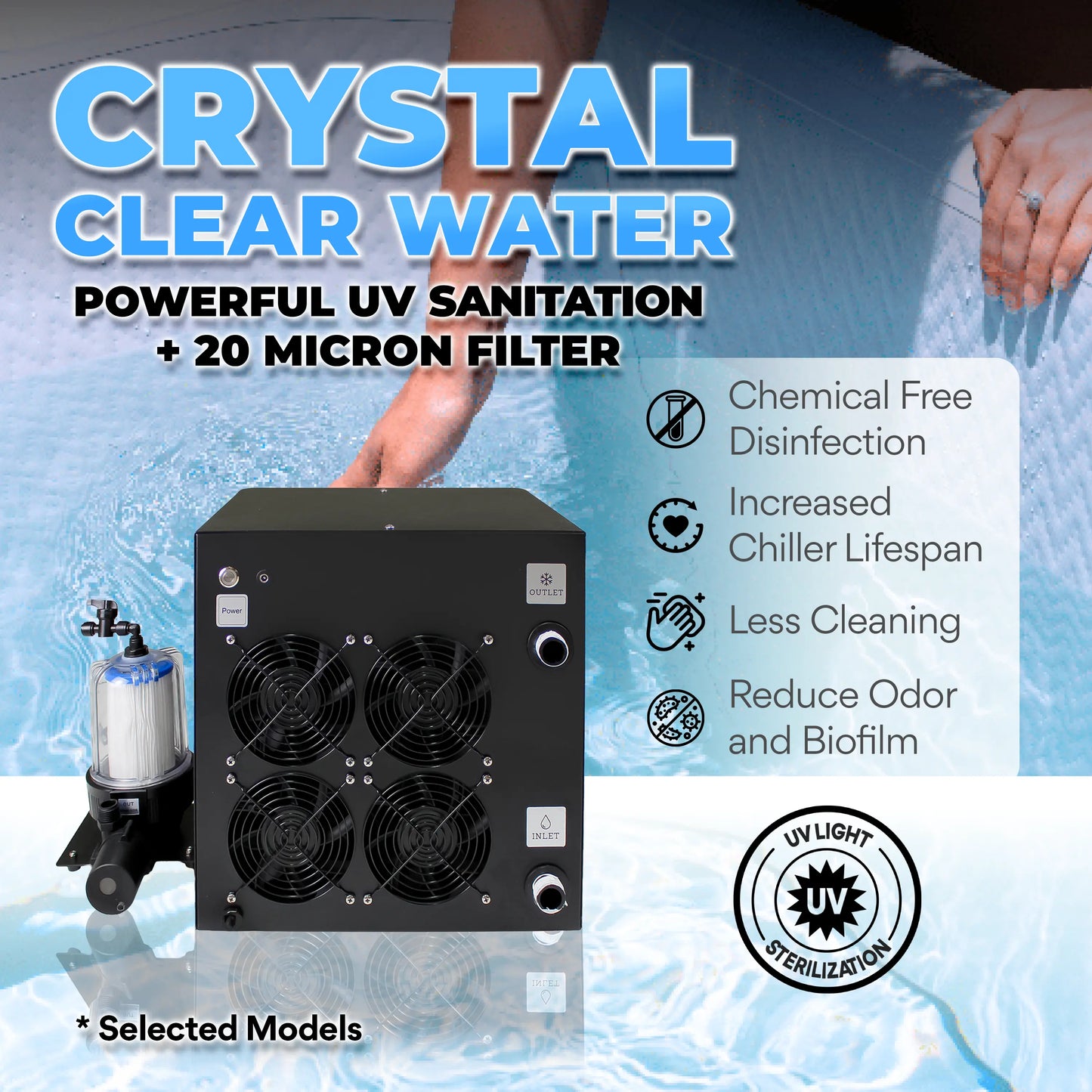 1/2 HP Universal Cold Plunge Chiller