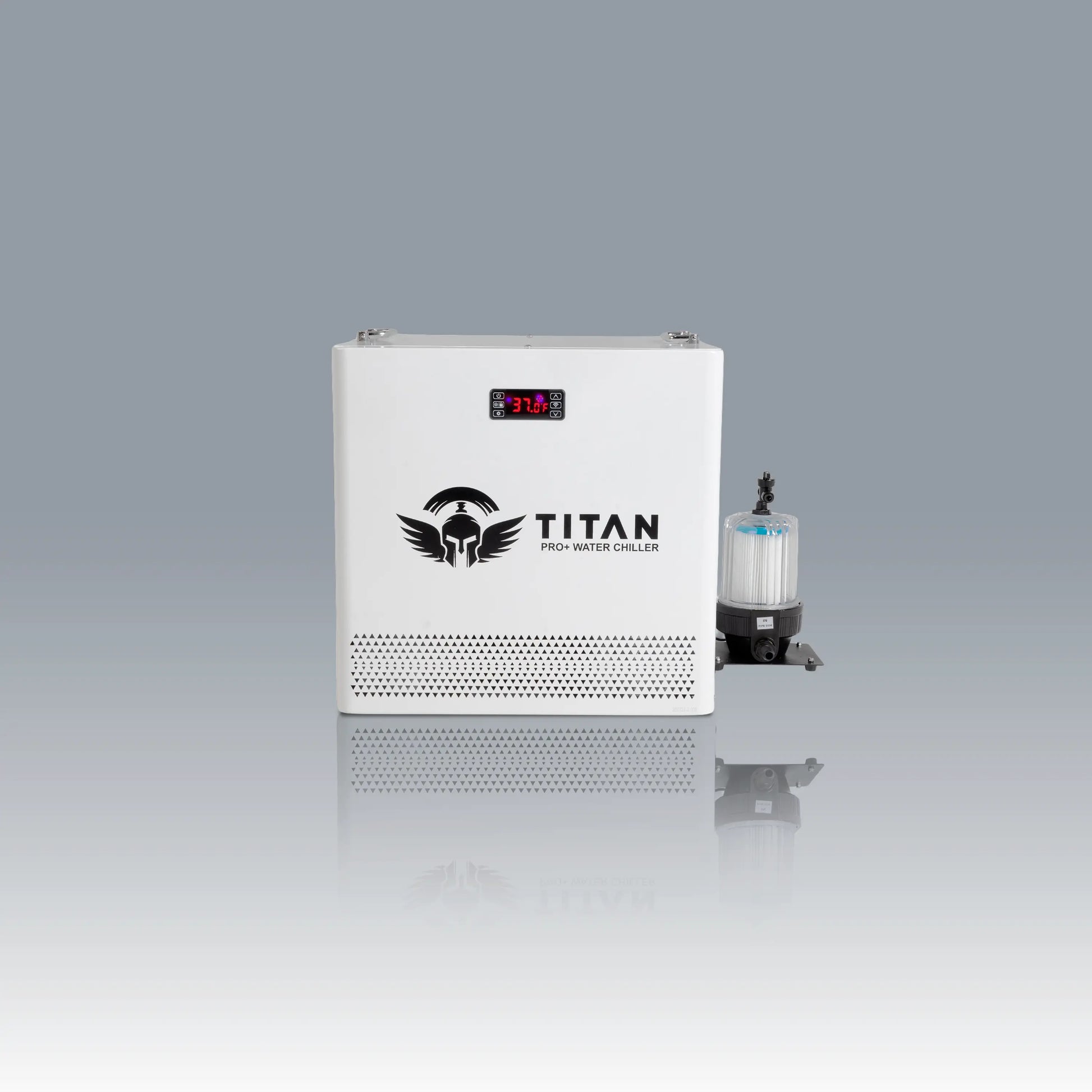 1 HP Cold Plunge Chiller Titan Wellness White