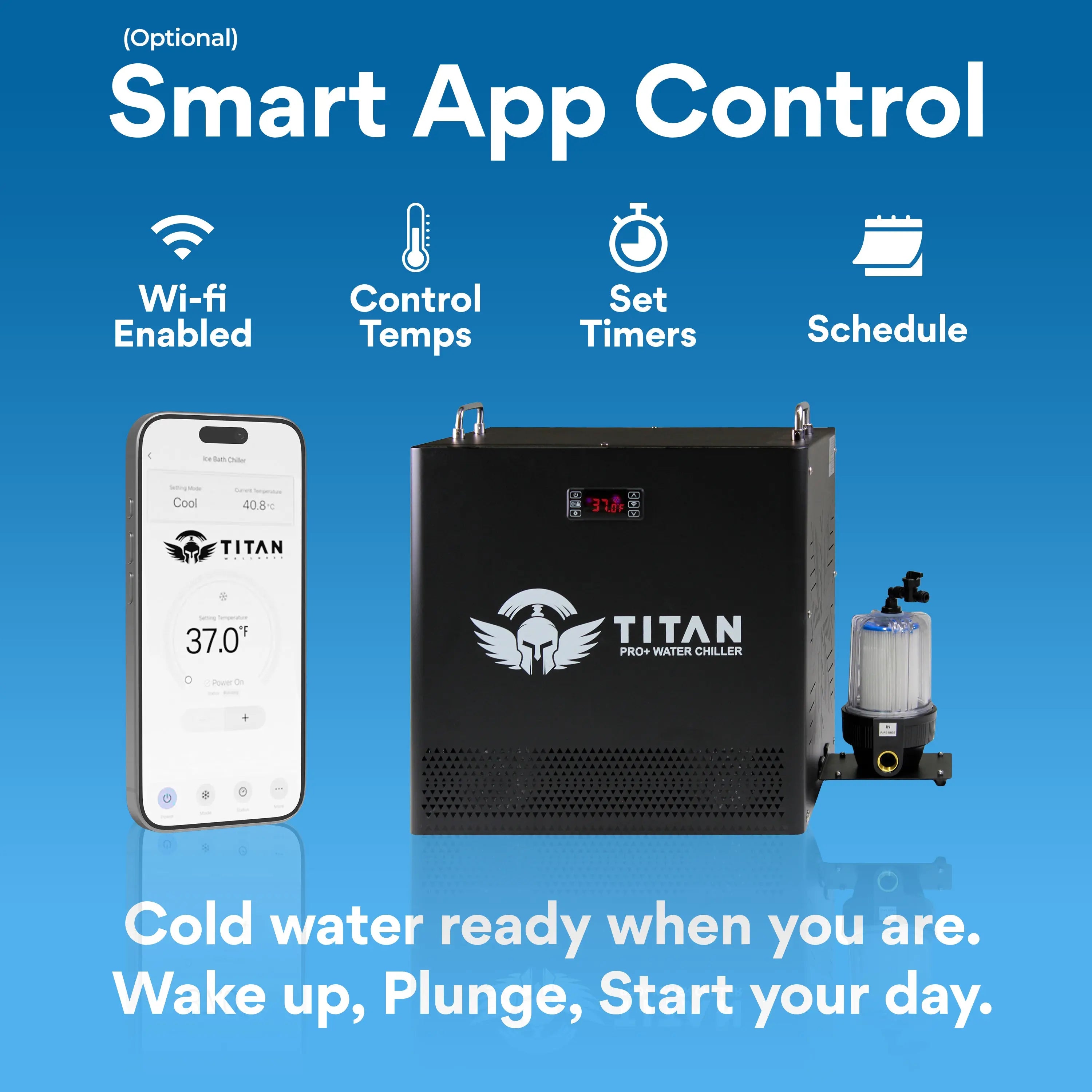 TITAN Triumph XL | Dual-User Cold Plunge Tubs for Powerful Therapy