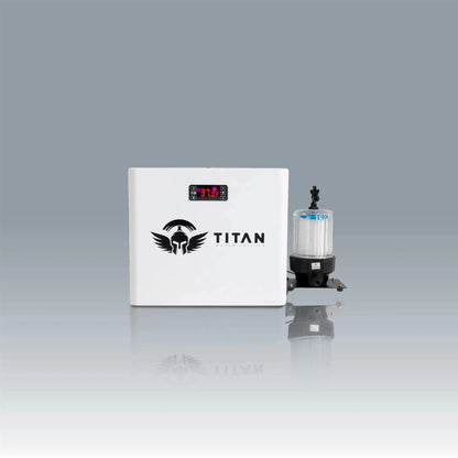 Cold Plunge Chiller White Titan Wellness White