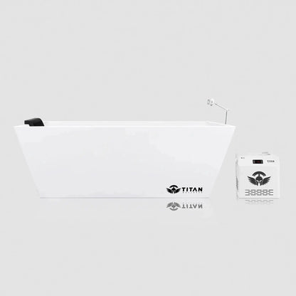 Arctic White Apex Acrylic Cold Plunge Tub