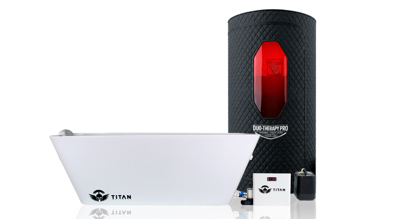 Apex Acrylic Tub + Chiller + Sauna Duo-Therapy Pro®