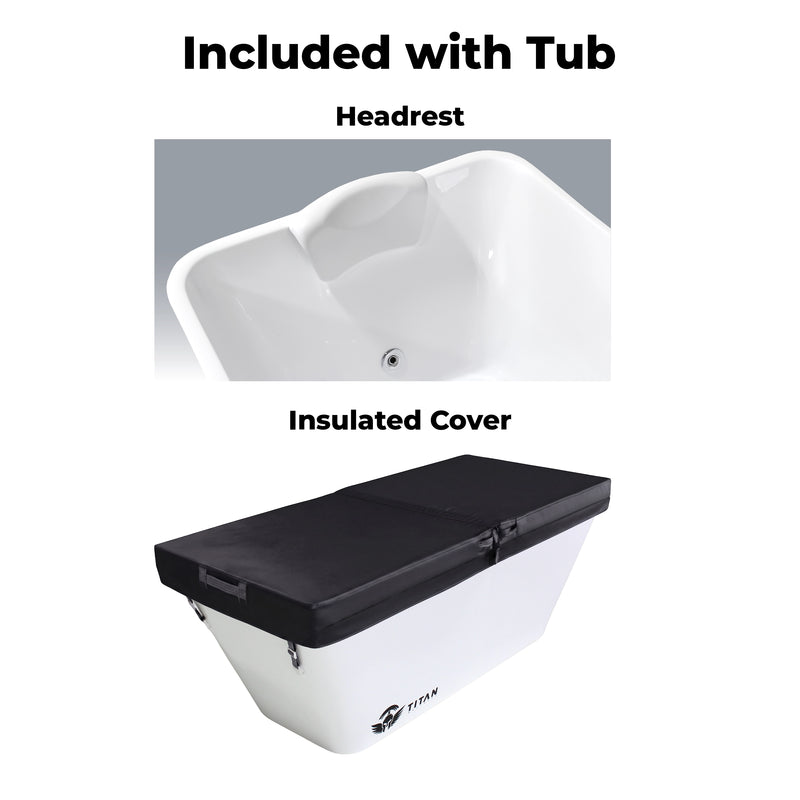 Apex Acrylic Cold Plunge Tub + Chiller Bundle