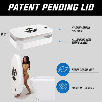 Arctic Triumph Cold Plunge Tub + Chiller Bundle Titan Wellness