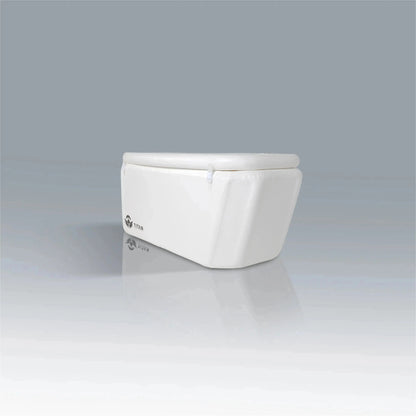 Arctic Triumph XL inflatable cold plunge tub with insulated lid closed showing compact portable design and thermal retention