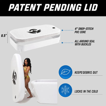 Arctic Triumph XL Cold Plunge Tub + Chiller Bundle Titan Wellness