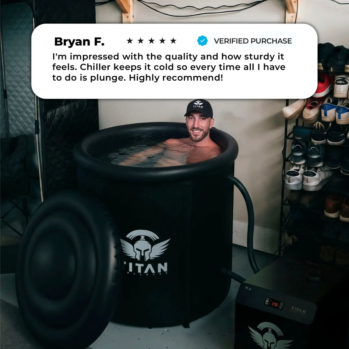 Bravo Cold Plunge Tub + Chiller Bundle