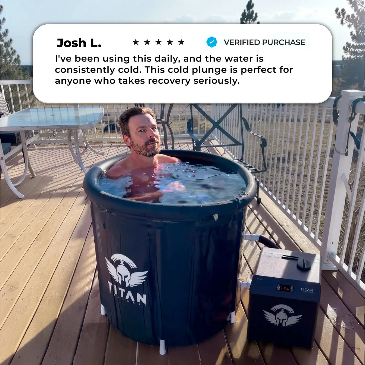 Bravo Cold Plunge Tub + Chiller Bundle