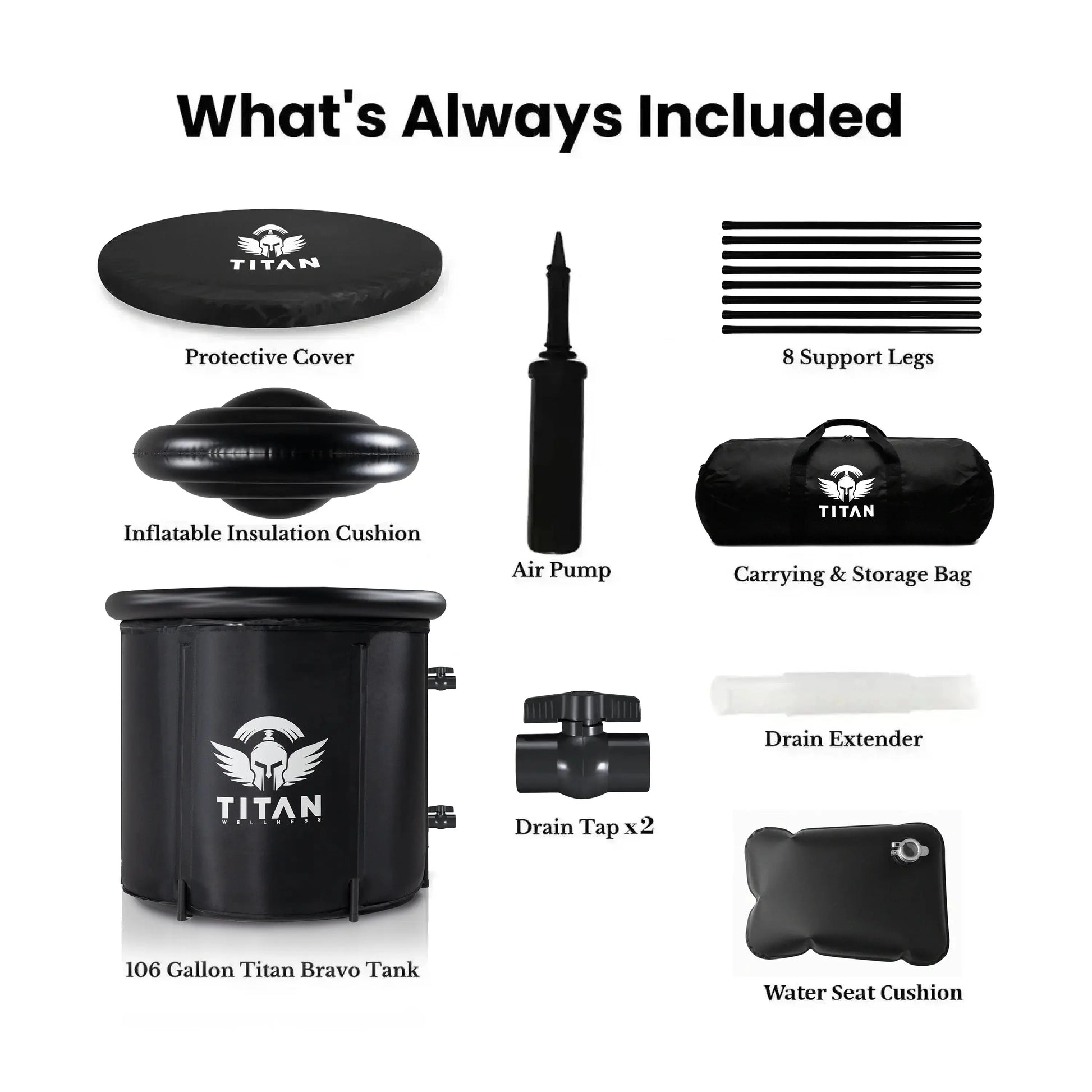 Bravo Ice Bath Pod Titan Wellness