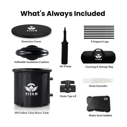 Bravo Ice Bath Pod Titan Wellness