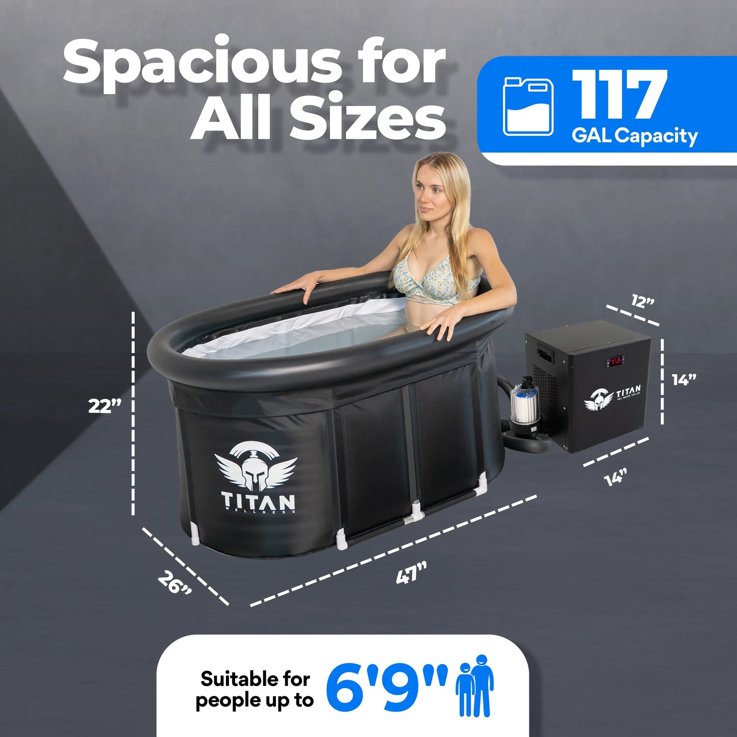 Bravo XL Cold Plunge Tub + Chiller Bundle