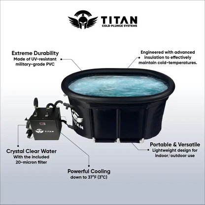 Bravo XL Titan Cold Plunge Systems