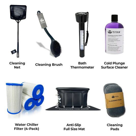 Bravo XL PRO Bundle: Filter 4-Pack, Cleaning Brush, Cleaning Pads, Cleaning Net, Full-Size Neoprene Anti-Slip Mat, Surface Cleaner, and Thermometer