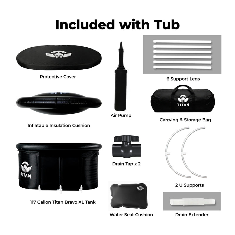 Bravo XL Cold Plunge Tub + Chiller Bundle