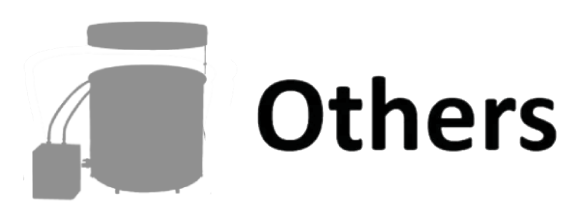Generic competitor cold plunge chiller icon labeled Others, used for side by side comparison with Titan