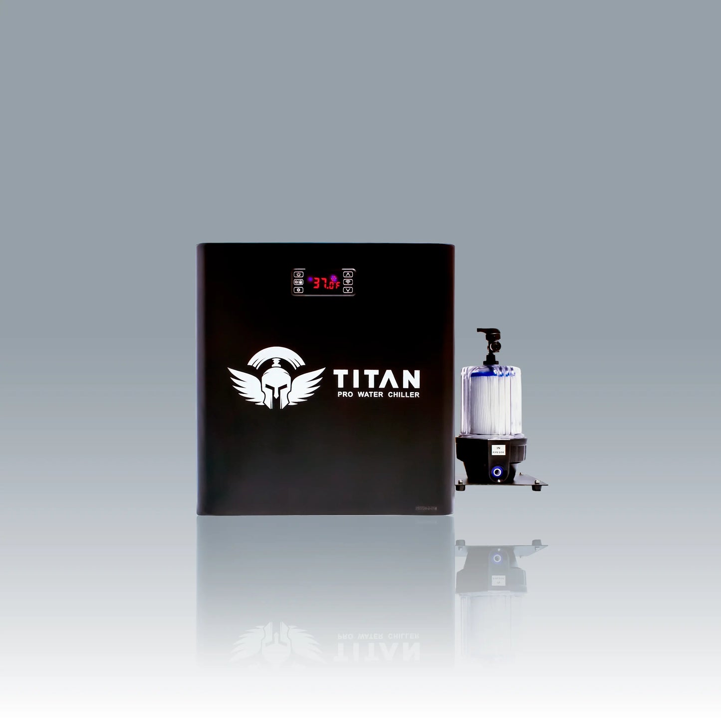 Cold Plunge Chiller Black Titan Wellness