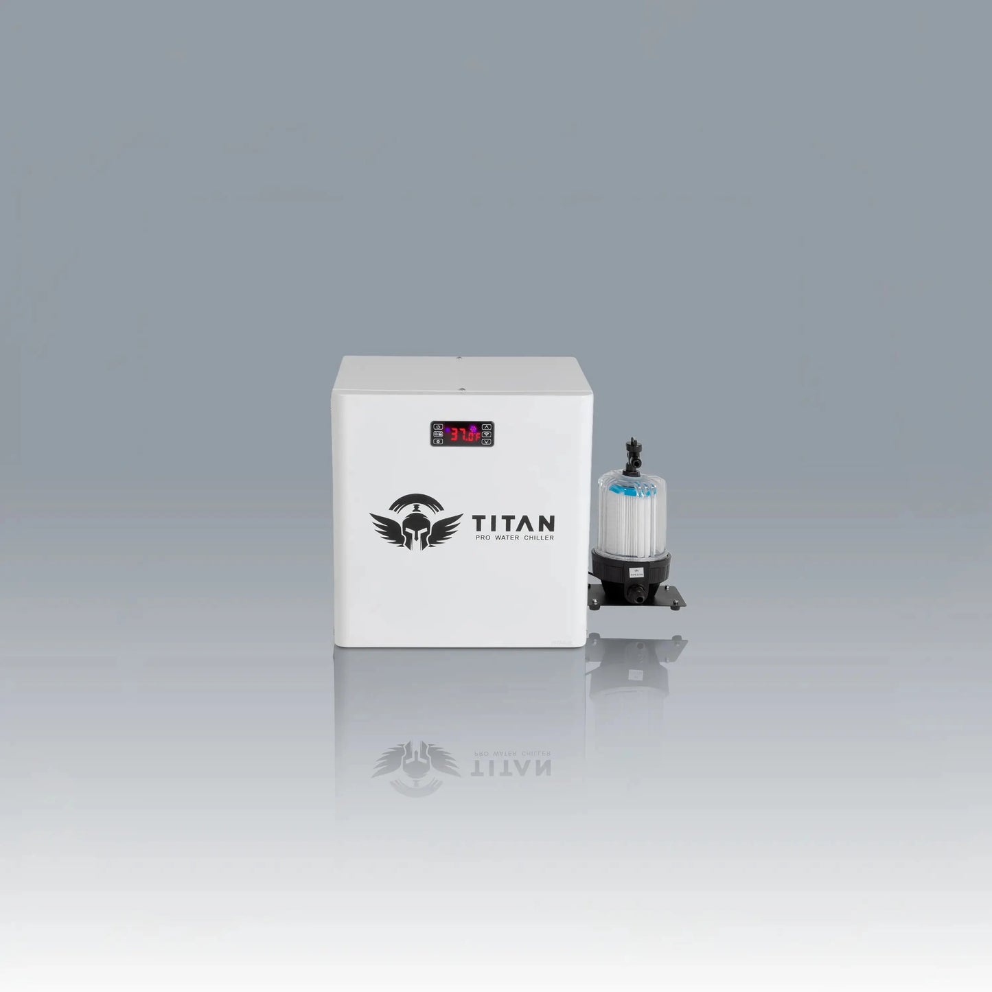 Cold Plunge Chiller White Titan Wellness