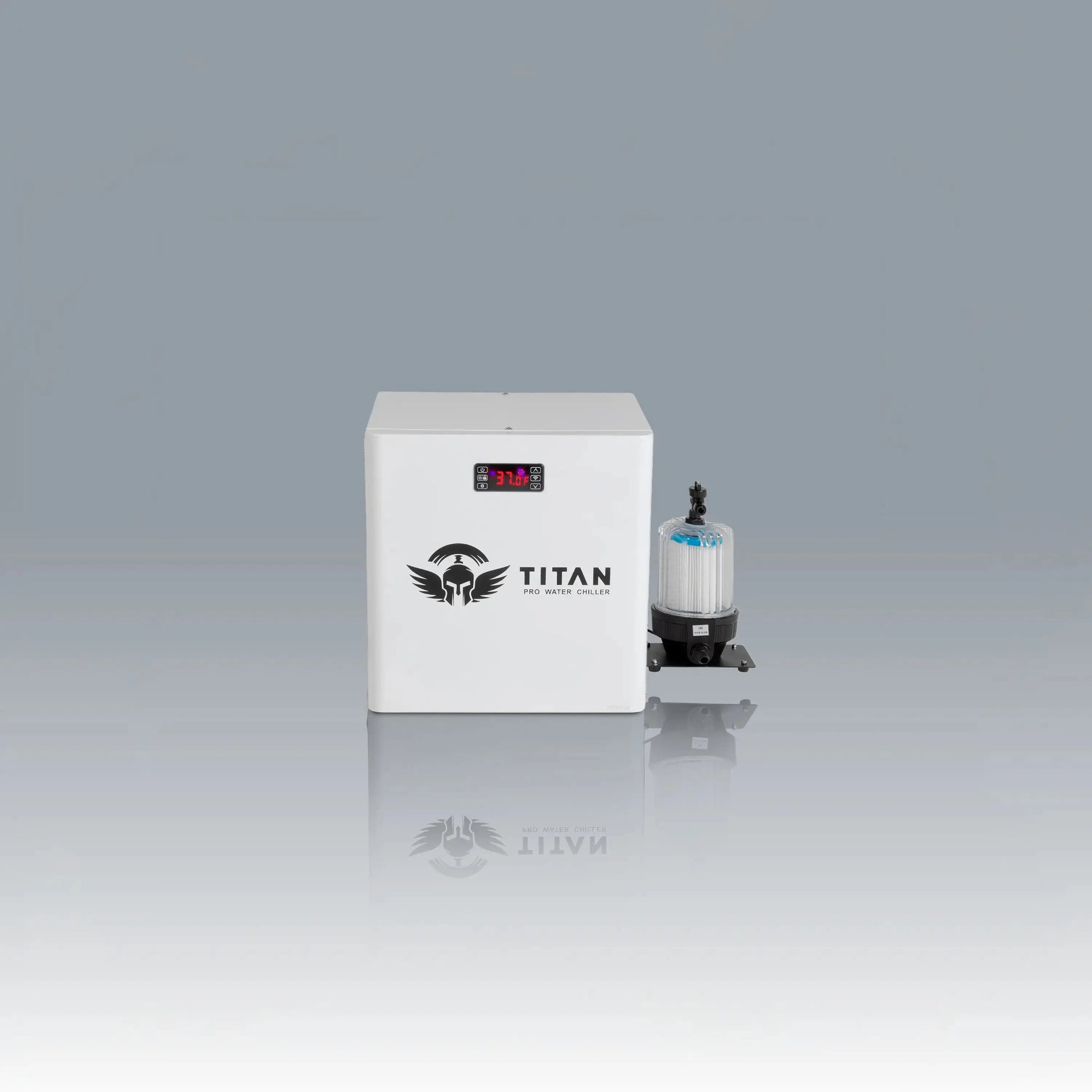 Cold Plunge Chiller White Titan Wellness