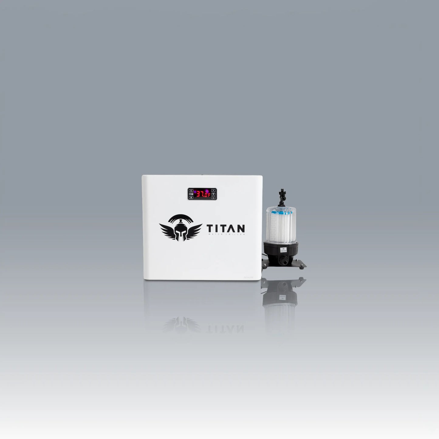 Cold Plunge Chiller White Titan Wellness