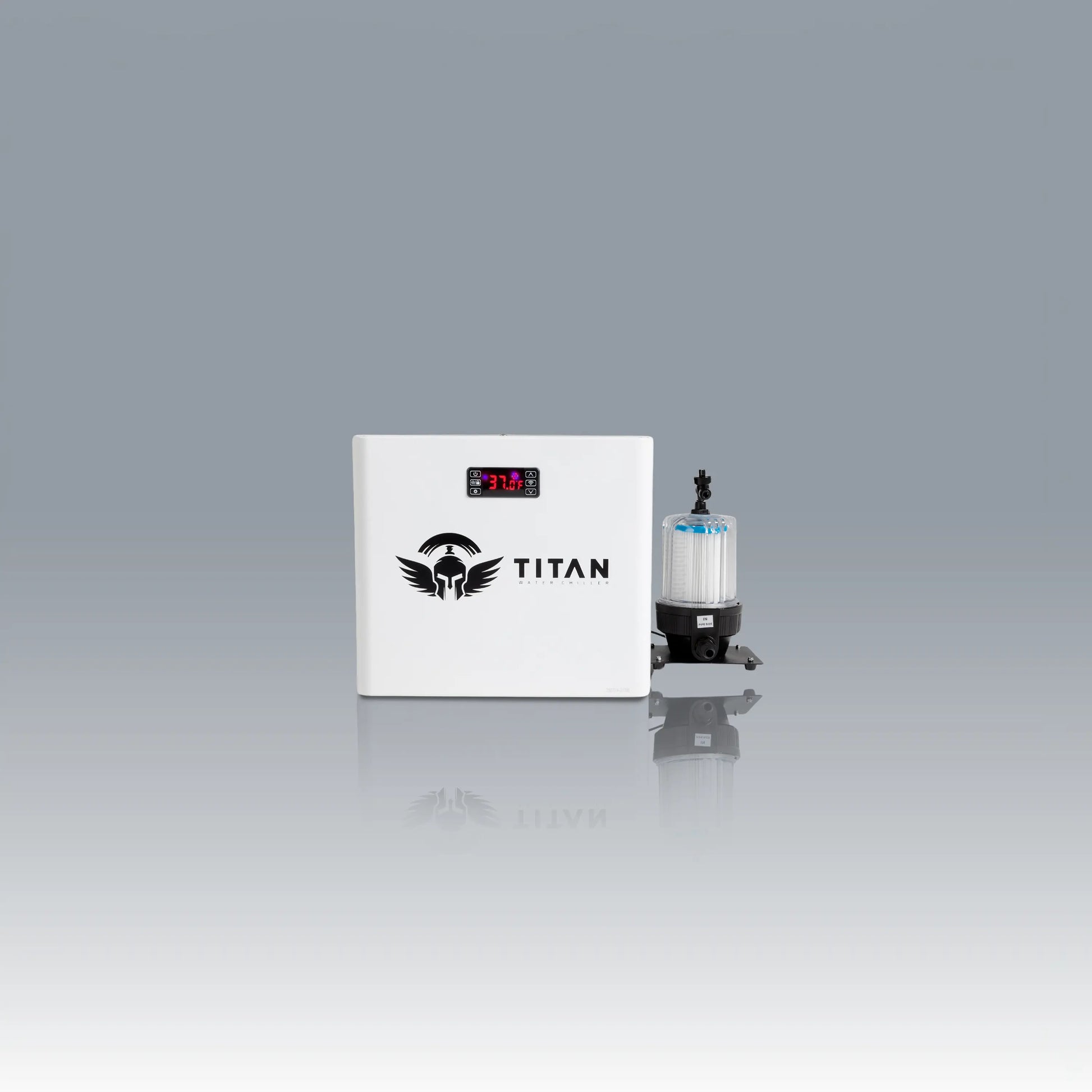 Cold Plunge Chiller White Titan Wellness
