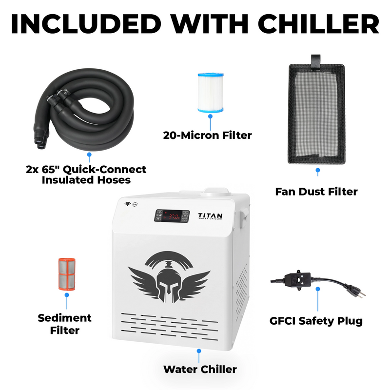 Apex Acrylic Cold Plunge Tub + Chiller Bundle