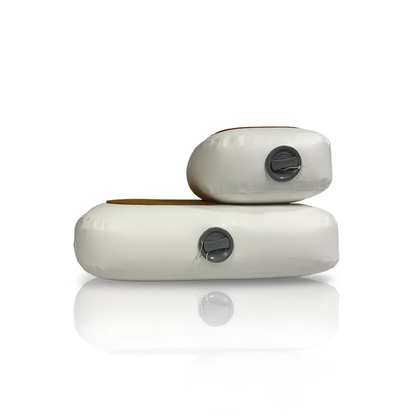 Inflatable Drop Stich Steps Side View Grey