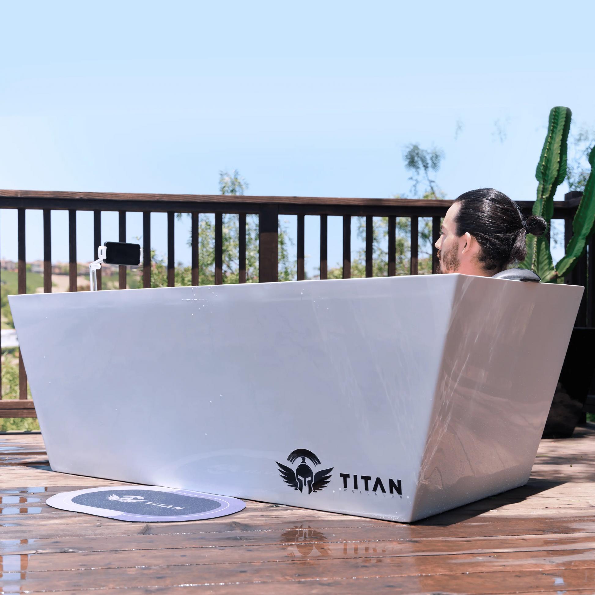 Phone Holder Titan Cold Plunge Systems