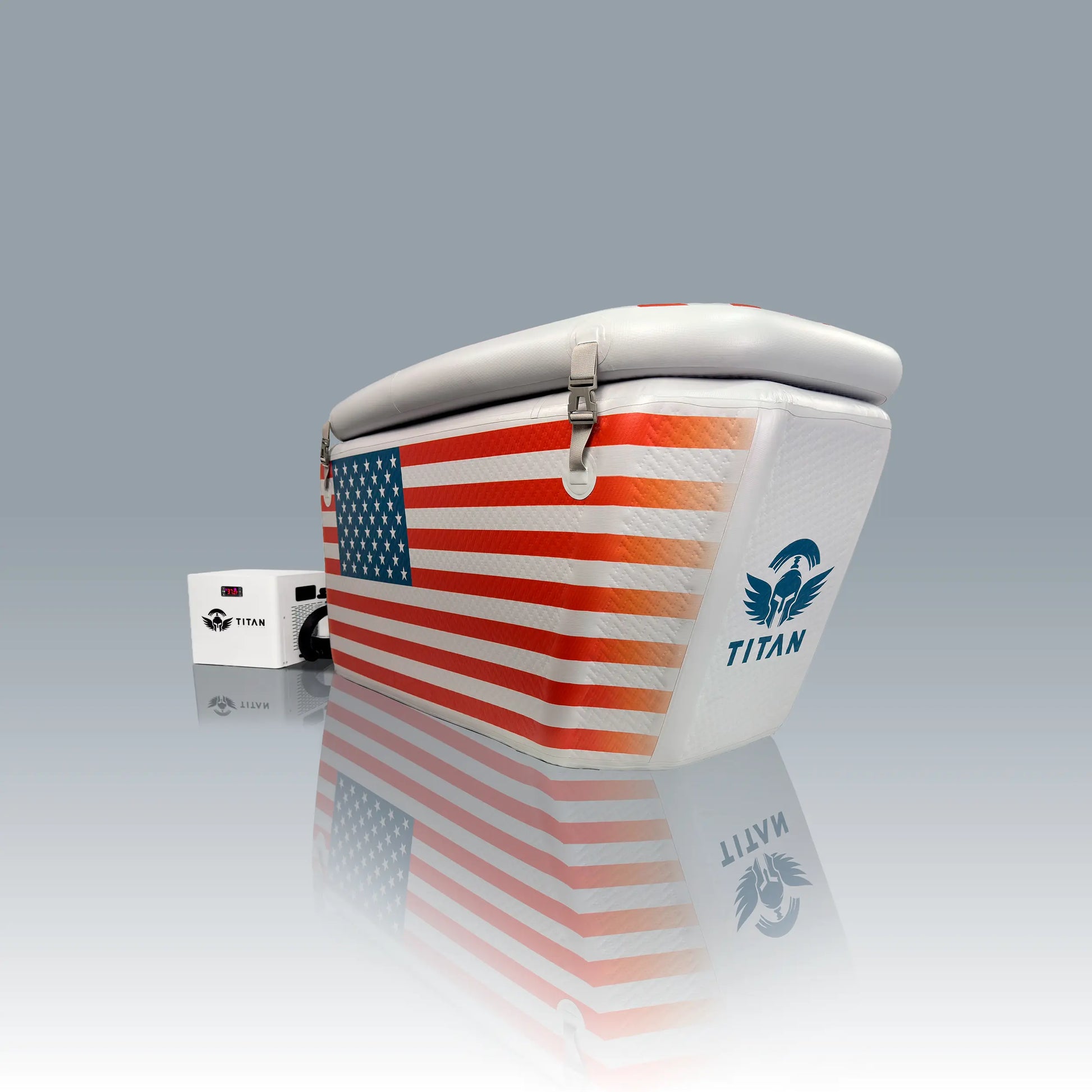 Triumph Ice Bath Pro US Flag Titan Wellness