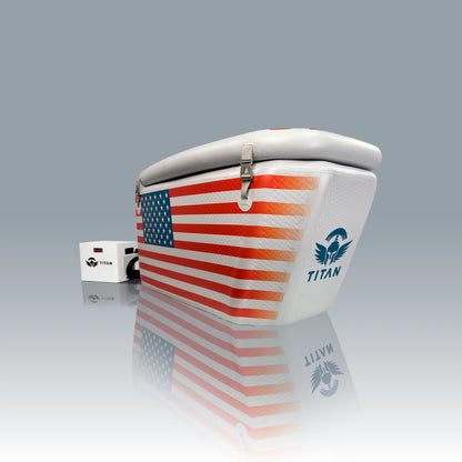 Triumph Ice Bath Pro US Flag Titan Wellness