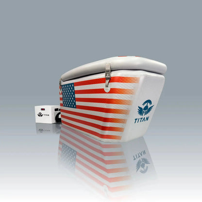 Triumph Ice Bath Pro US Flag Titan Wellness