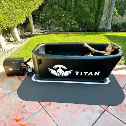 Triumph XL Cold Plunge Tub + Chiller Bundle Titan Wellness