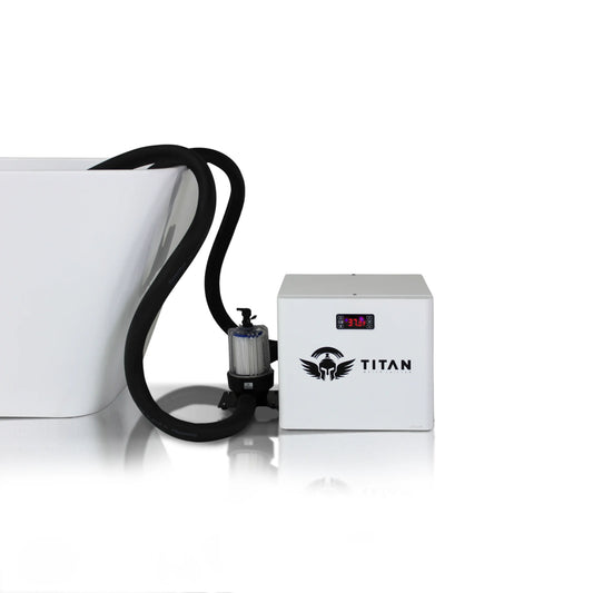 Universal Ice Bath Chiller White Titan Wellness
