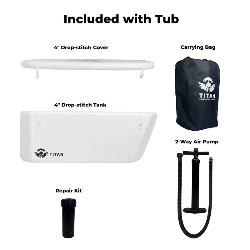 Arctic Triumph XL Cold Plunge Tub + Chiller Bundle